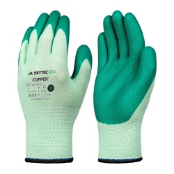 Skytec Eco Copper Green Recycled Polyester Heat Protection Gloves